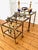 Art Deco Style Nesting Tables in Brass, 1950s, Set of 3 For Sale - Image 6 of 11