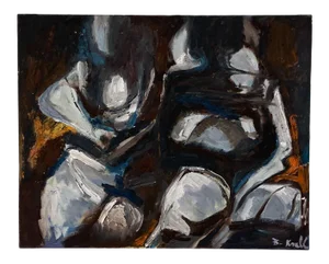 Figurative Study, Oil on Canvas