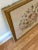 Late 20th Century Late 20th Century Floral Needlepoint Textile, Framed For Sale - Image 5 of 7