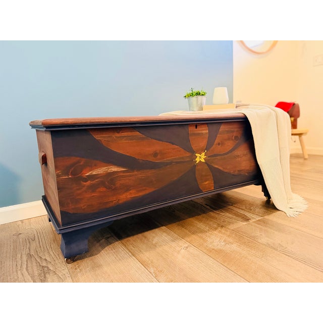 1960s Refinished Cedar Chest For Sale - Image 4 of 11
