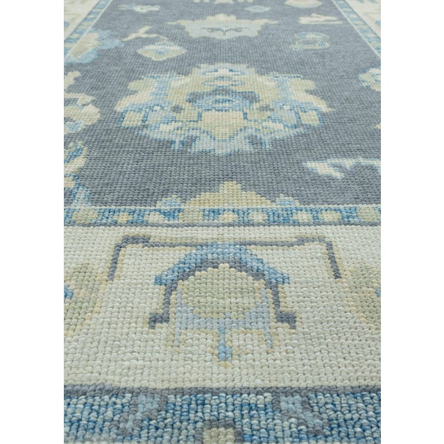 Early 21st Century Turkish Oushak Rug 3'10" x 6'1" #17012 For Sale - Image 5 of 8