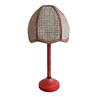 Vintage Metal Table Lamp For Sale