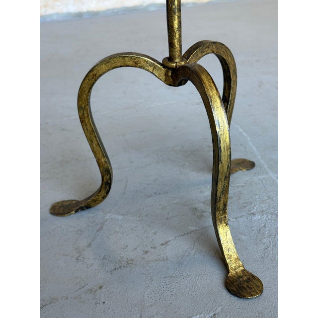 Small Spanish Iron Drinks Table on a Tripod Base For Sale - Image 4 of 12