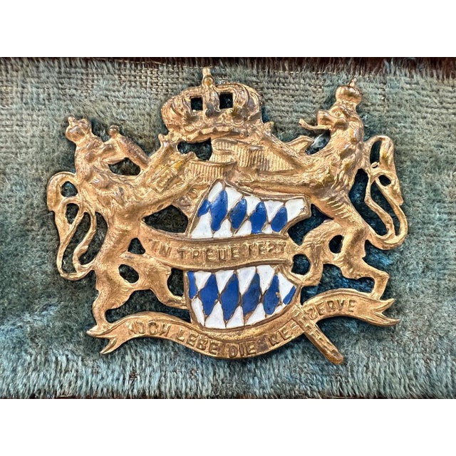 Brown Antique Tramp Art Carved Wood Jewelry Box, Germany, 1895 For Sale - Image 8 of 18