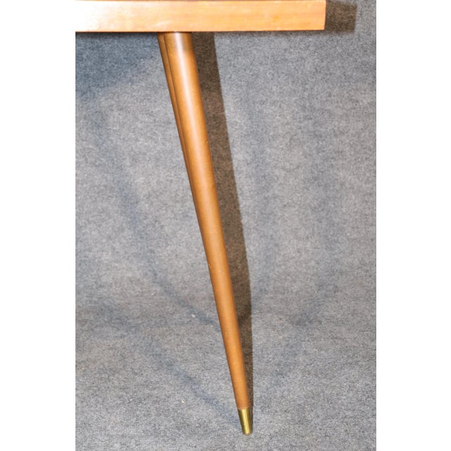 Brown Mid 20th Century Mid-Century L-Shape Desk For Sale - Image 8 of 8