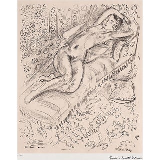 After Henri Matisse, Nude on a Reclining Chair, Silkscreen For Sale