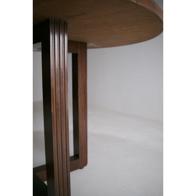 French Modern Round Dining Table, 1950 For Sale - Image 12 of 18
