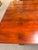 Mahogany English Country Rustic Farmhouse Dining Table, Circa 1980 For Sale - Image 11 of 12