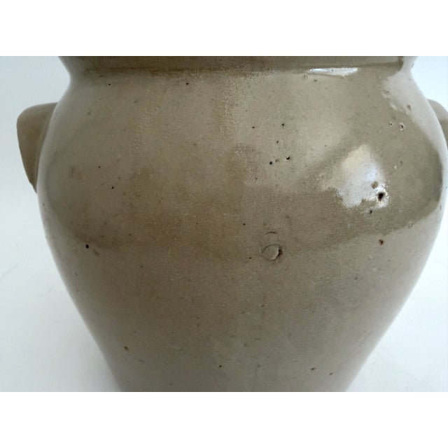 Traditional French stoneware confit pot dating from the mid-19th C to the 1920s. These were used for preserving meat such...