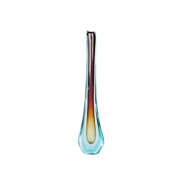 Italian Multicolored Murano Sommerso Glass from Seguso Vetri Darte, 1960s For Sale - Image 10 of 10