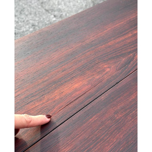Wood Fully-Refinished Johannes Andersen Danish Rosewood Dry Bar For Sale - Image 7 of 15