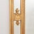 Paint Antique Louis Filippe Mirror with Volutes and Golden Frame, 1800s For Sale - Image 7 of 12