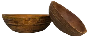 Swedish Folk Art Farmers Bowls, Set of 2