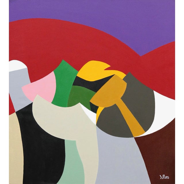 "Vulcano" Original Artwork by Federico Pinto Schmid For Sale - Image 10 of 10