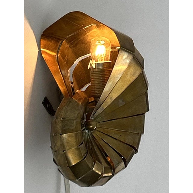 Mid-Century Modern Brass Sconce from Natilius, Germany, 1960s For Sale - Image 16 of 18