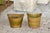Early 20th Century English Wide Mouth Brass Bucket with Copper Straps For Sale - Image 9 of 10
