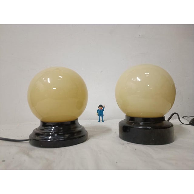 Art Deco Lamps, 1890s, Set of 2 For Sale - Image 4 of 7