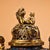 Pair of Vintage Chinese Cloisonné Enamel & Gilt Bronze Dragon Censers / Incense Burners For Sale - Image 10 of 10