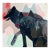 “Wolf Encounters” Art by LWren Walraven For Sale