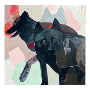 “Wolf Encounters” Art by LWren Walraven