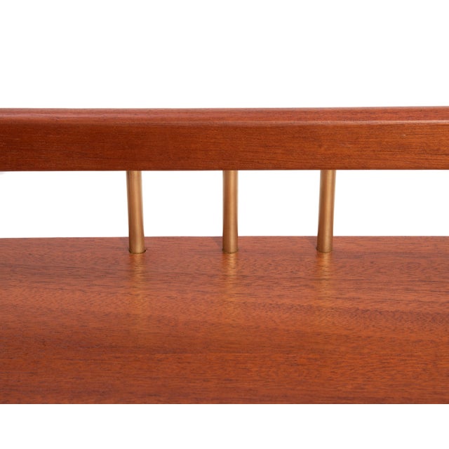 Kent Coffey Goldenaire Mid Century Desk Restored For Sale - Image 10 of 14