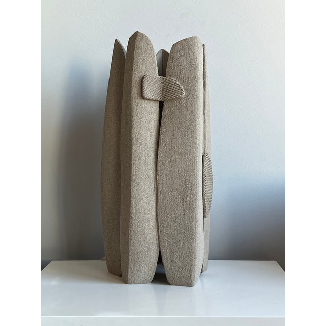 Contemporary Henri Table Lamp in Ceramic by Katia Langeard For Sale - Image 3 of 10