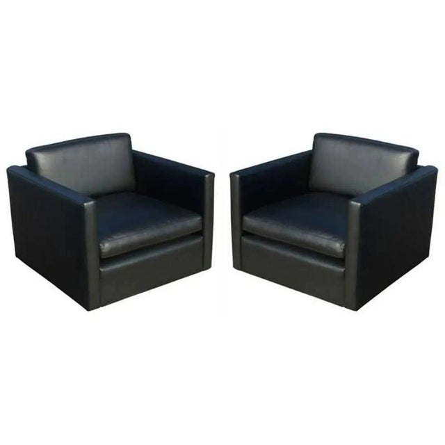 Sofa and Cube Club Chairs by Charles Pfister for Knoll, 1971, Set of 5 For Sale - Image 6 of 6
