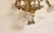 Four-Light Brass and Braided Brass Basket Pendant Light For Sale - Image 3 of 4