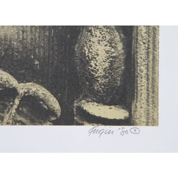 This silkscreen, titled "Royal Applause," was created by the American artist, Michael Knigin (1942 - 2011), in 1980. It is...