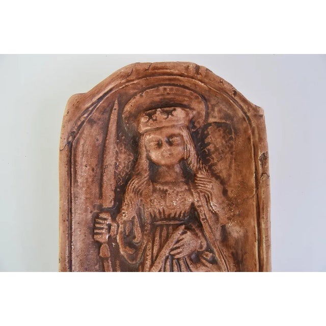 Mid-Century Plaster Wall Sculpture, 1950s For Sale - Image 4 of 10