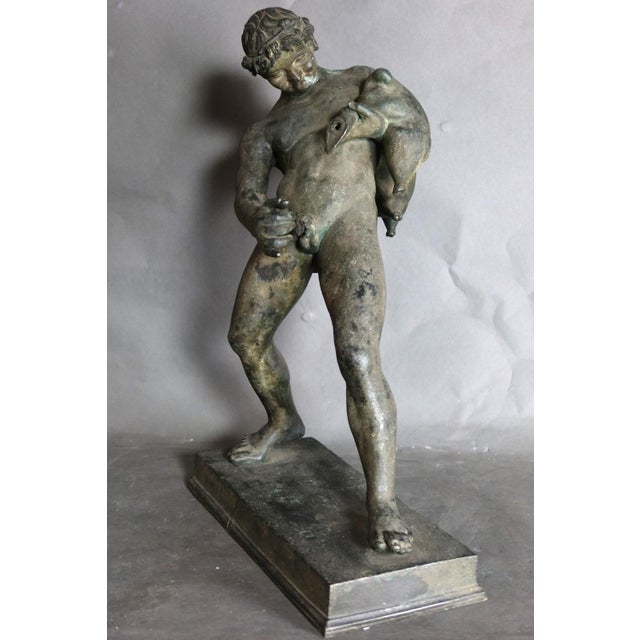 After Sabatino de Angelis, Faun Sculpture, 19th Century, Bronze For Sale - Image 13 of 13