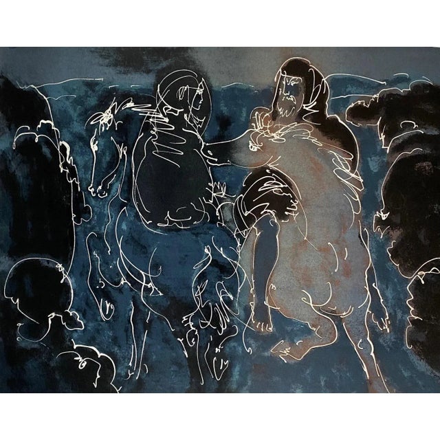 Hans Erni, Horses 2, 1960s, Lithograph For Sale - Image 9 of 9