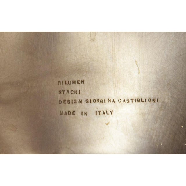 Bilumen Stacki Stool by Giorgina Castiglioni, 1970s For Sale - Image 11 of 12