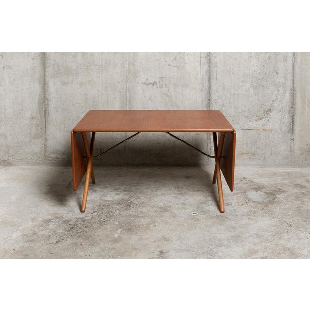 Andreas Tuck Vintage AT-309 Dining Table by Hans J. Wegner for Andreas Tuck For Sale - Image 4 of 16