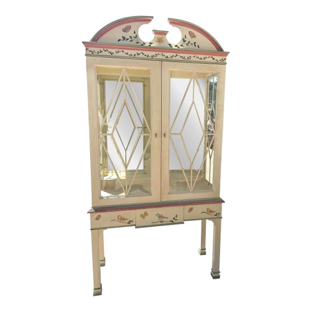 Lexington Palmer House Collection China Curio Cabinet For Sale