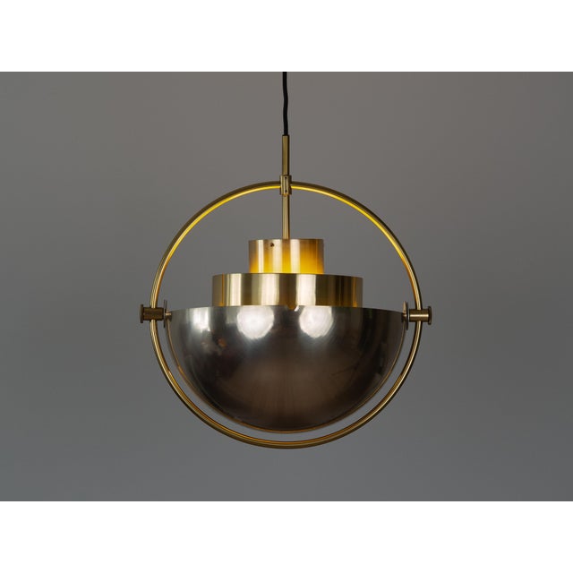 The Multi-Lite lamp is an iconic design by Danish designer Louis Weisdorf, created around 1972 for LYFA—one of Denmark's...