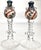 Venetian Style Hand-Blown Art Glass Salt & Pepper Shakers- a Pair For Sale - Image 4 of 4