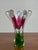 Art Glass Vase by Josef Hospodka for Chribska Glassworks, 1960s For Sale - Image 9 of 12