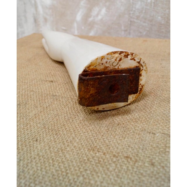 Vintage Porcelain Latex Glove Mould from AHG For Sale - Image 4 of 12