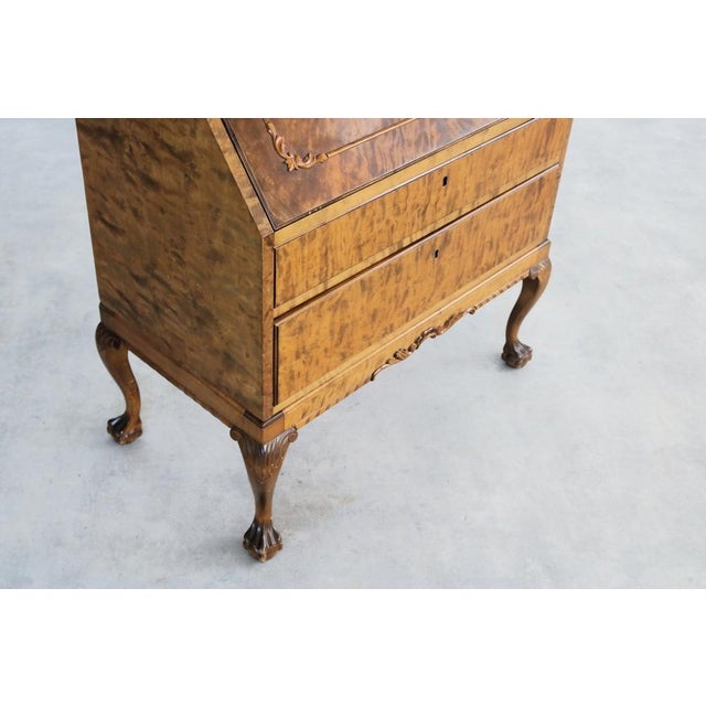 Art Deco Swedish Secretary Cabinet, 1960s For Sale - Image 6 of 10