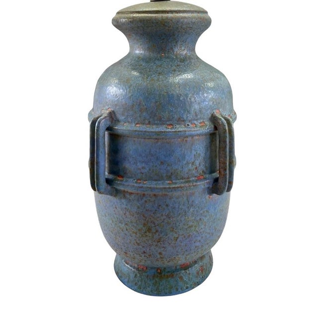 1950s Italian Pottery Table Lamp by Raymor Attributed to Albino Bagni For Sale In Atlanta - Image 6 of 7