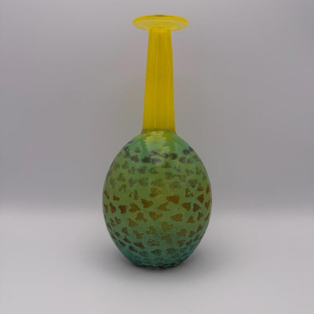 Glass Rio Face Vase by Bertil Vallien for Kosta Boda, 1990s For Sale - Image 7 of 14
