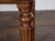 English 19th Century Mahogany Desk with Green Leather Top and Reeded Legs For Sale - Image 4 of 12