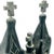 Vintage Mexican Barro Negro Black Clay Mission Church Cathedral Folk Art Pottery For Sale - Image 9 of 10