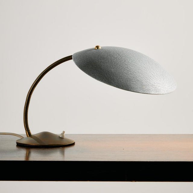 A truly classic and elegant piece. ‘No. 5900/1’ table lamp from the 1950s, produced by Leclaire & Schäfer. The height of...