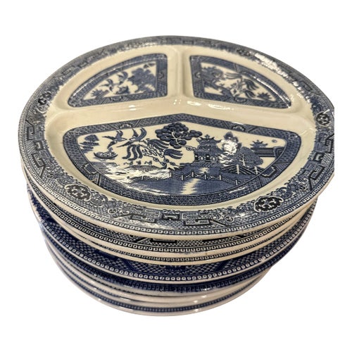 Mismatched Chinoiserie Divided S/8