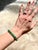 Green 27 Carat Natural Emerald Tennis Bracelet, 14 Karat Yellow Gold, 16gm, 7 Inch For Sale - Image 8 of 8
