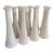 Set of 11, Vintage Anchor Hocking Starburst Milk Glass Vases For Sale