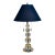 Modern Stacked Glass Orb Table Lamp For Sale