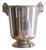 French Silver-Plated Ram Handle Champagne Bucket, 1960s For Sale